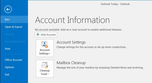 Bellsouth email settings outlook 2016