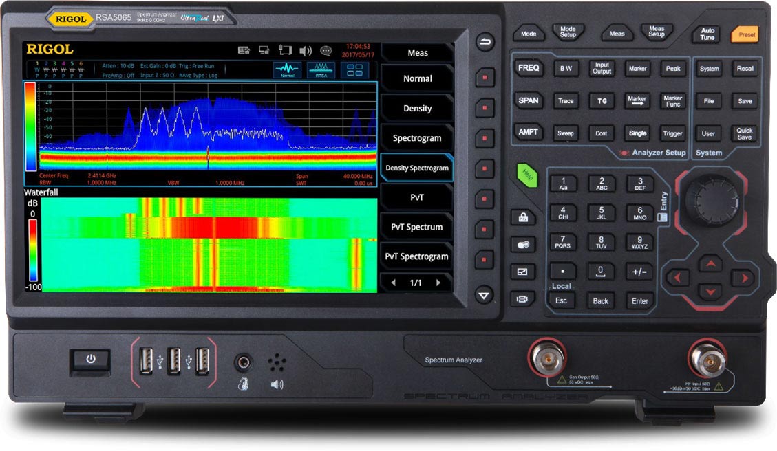 Rigol spectrum analyzer duplexer tuning